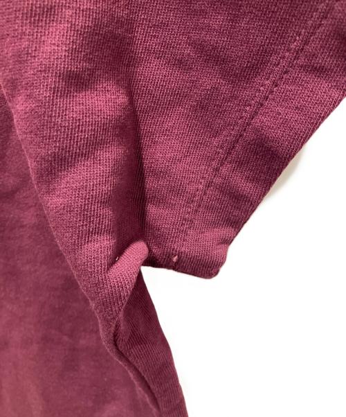 DRIES VAN NOTEN（ドリスヴァンノッテン）DRIES VAN NOTEN (ドリスヴァンノッテン) コットンTシャツ ワインレッド サイズ:Sの古着・服飾アイテム