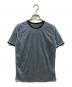 beautiful people（ビューティフルピープル）の古着「Bright Jersey Reversible Ringer T」｜ブルー×ブラック