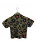 KENZO (ケンゾー) Hana Leopard ボクシーシャツ グリーン サイズ:XS：13000円