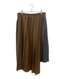 sacai（サカイ）の古着「Siuting Skirt」｜ブラウン×グレー