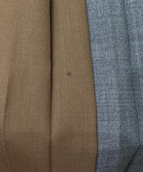 sacai（サカイ）sacai (サカイ) Siuting Skirt ブラウン×グレー サイズ:2の古着・服飾アイテム