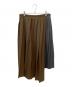 sacai（サカイ）の古着「Siuting Skirt」｜ブラウン×グレー