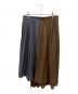 sacai (サカイ) Siuting Skirt ブラウン×グレー サイズ:2：25000円