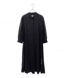 JIL SANDER（ジルサンダー）の古着「シャツワンピース」｜ブラック