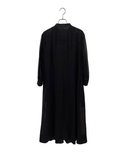 JIL SANDER（ジルサンダー）JIL SANDER (ジルサンダー) シャツワンピース ブラック サイズ:34の古着・服飾アイテム