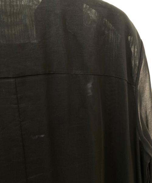 JIL SANDER（ジルサンダー）JIL SANDER (ジルサンダー) シャツワンピース ブラック サイズ:34の古着・服飾アイテム