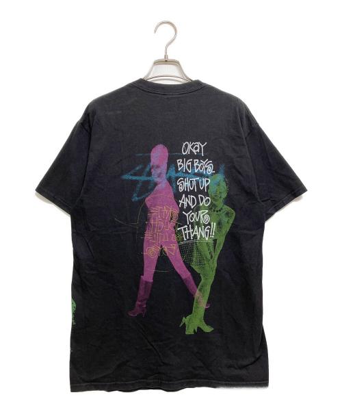 stussy（ステューシー）stussy (ステューシー) OKAY BIG BOYS プリントTシャツ ブラック サイズ:Mの古着・服飾アイテム