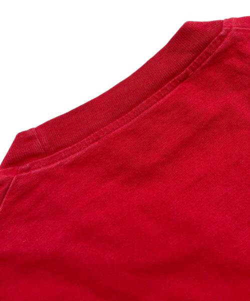 DSQUARED2（ディースクエアード）DSQUARED2 (ディースクエアード) フレンチブルドックプリントTシャツ レッド サイズ:Sの古着・服飾アイテム
