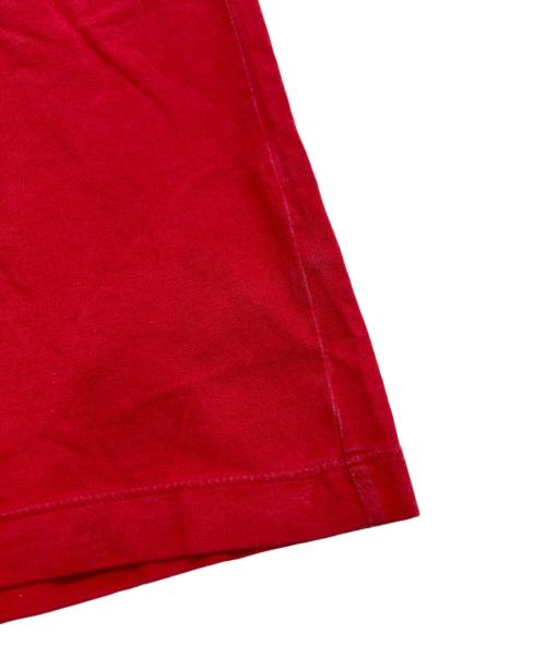 DSQUARED2（ディースクエアード）DSQUARED2 (ディースクエアード) フレンチブルドックプリントTシャツ レッド サイズ:Sの古着・服飾アイテム