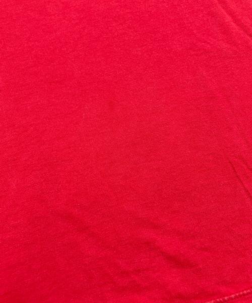 DSQUARED2（ディースクエアード）DSQUARED2 (ディースクエアード) フレンチブルドックプリントTシャツ レッド サイズ:Sの古着・服飾アイテム