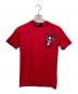 DSQUARED2（ディースクエアード）の古着「フレンチブルドックプリントTシャツ」｜レッド