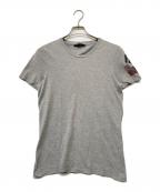 GUCCIグッチ）の古着「袖プリントTシャツ」｜グレー