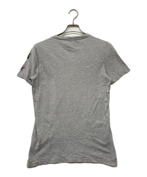 GUCCI（グッチ）GUCCI (グッチ) 袖プリントTシャツ グレー サイズ:sizeSの古着・服飾アイテム