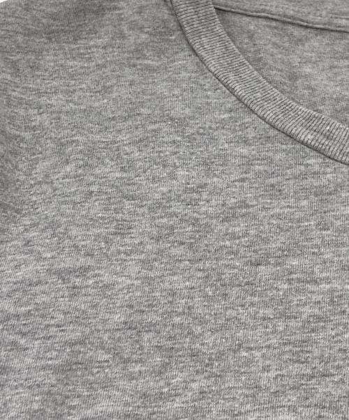 GUCCI（グッチ）GUCCI (グッチ) 袖プリントTシャツ グレー サイズ:sizeSの古着・服飾アイテム