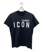 DSQUARED2ディースクエアード）の古着「ICON Tシャツ」｜ブラック