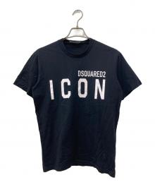 DSQUARED2（ディースクエアード）の古着「ICON Tシャツ」｜ブラック
