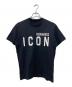 DSQUARED2（ディースクエアード）の古着「ICON Tシャツ」｜ブラック
