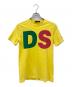 DSQUARED2（ディースクエアード）の古着「ビッグロゴTシャツ」｜イエロー