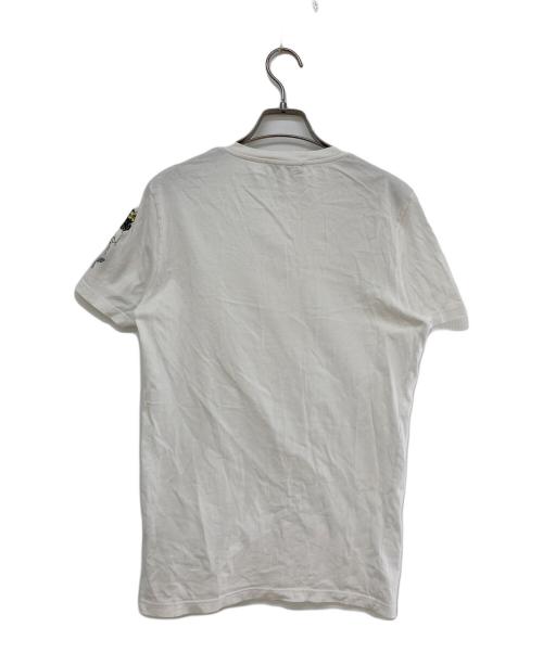 GUCCI（グッチ）GUCCI (グッチ) 袖プリントTシャツ ホワイト サイズ:Sの古着・服飾アイテム