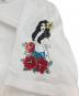 中古・古着 GUCCI (グッチ) 袖プリントTシャツ ホワイト サイズ:S：5000円