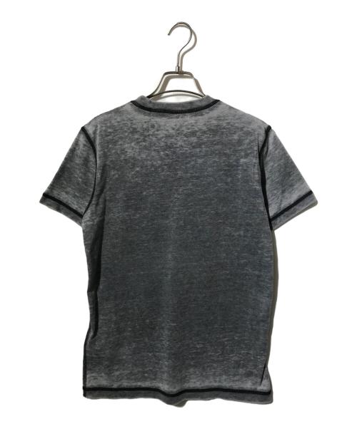 DIESEL（ディーゼル）DIESEL (ディーゼル) ロゴプリントTシャツ/半袖カットソー グレー サイズ:Sの古着・服飾アイテム