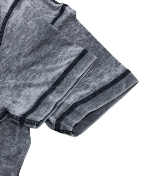 DIESEL（ディーゼル）DIESEL (ディーゼル) ロゴプリントTシャツ/半袖カットソー グレー サイズ:Sの古着・服飾アイテム