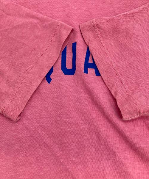 DSQUARED2（ディースクエアード）DSQUARED2 (ディースクエアード) ロゴプリントTシャツ ピンク サイズ:Mの古着・服飾アイテム