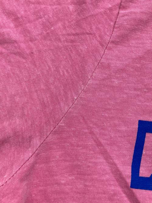 DSQUARED2（ディースクエアード）DSQUARED2 (ディースクエアード) ロゴプリントTシャツ ピンク サイズ:Mの古着・服飾アイテム