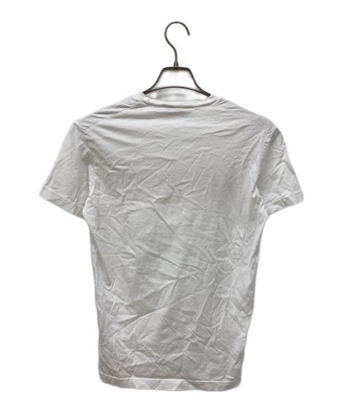 DSQUARED2（ディースクエアード）DSQUARED2 (ディースクエアード) ロゴプリントTシャツ ホワイト サイズ:XSの古着・服飾アイテム