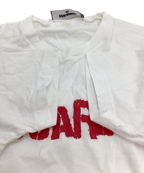 DSQUARED2（ディースクエアード）DSQUARED2 (ディースクエアード) ロゴプリントTシャツ ホワイト サイズ:XSの古着・服飾アイテム