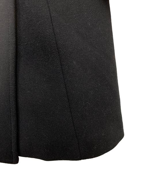 Kate Spade（ケイトスペード）Kate Spade (ケイトスペード) フェイクファーカラーコート ブラック サイズ:表記なしの古着・服飾アイテム
