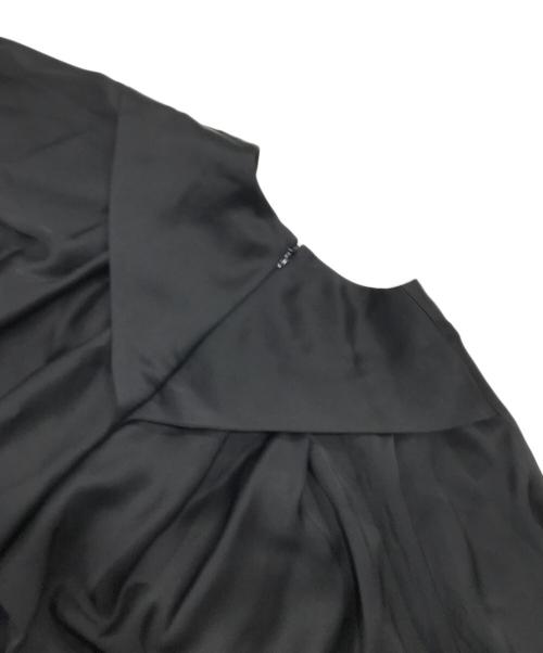 DOMELLE（ドメル）DOMELLE (ドメル) ACE/PE SATIN DRESS/長袖ワンピース ブラック サイズ:1の古着・服飾アイテム