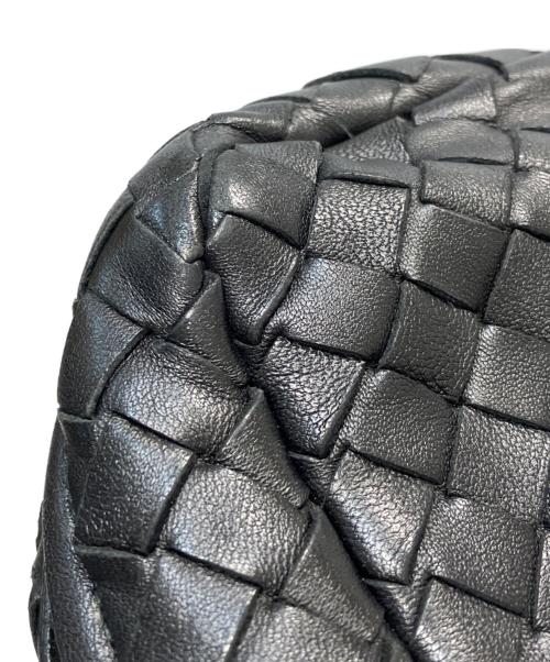 BOTTEGA VENETA（ボッテガベネタ）BOTTEGA VENETA (ボッテガベネタ) チェーンショルダーバッグ ブラックの古着・服飾アイテム