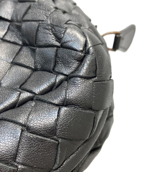 BOTTEGA VENETA（ボッテガベネタ）BOTTEGA VENETA (ボッテガベネタ) チェーンショルダーバッグ ブラックの古着・服飾アイテム
