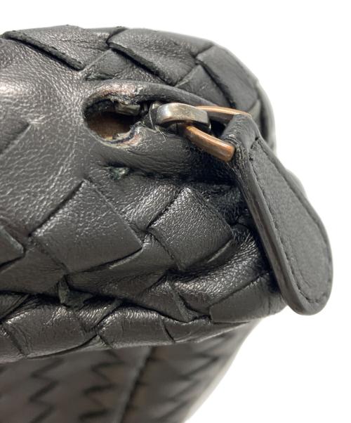 BOTTEGA VENETA（ボッテガベネタ）BOTTEGA VENETA (ボッテガベネタ) チェーンショルダーバッグ ブラックの古着・服飾アイテム