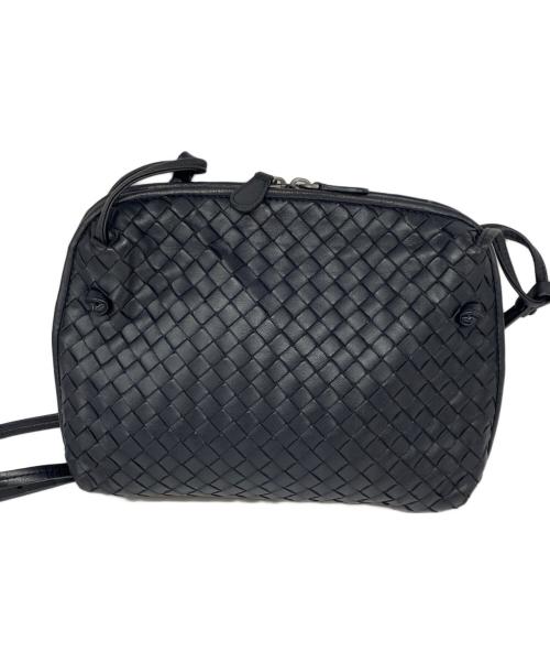 BOTTEGA VENETA（ボッテガベネタ）BOTTEGA VENETA (ボッテガベネタ) ショルダーバッグ ブラックの古着・服飾アイテム