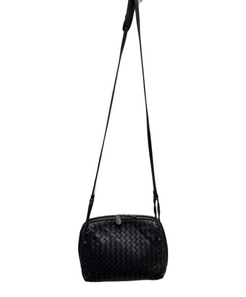 BOTTEGA VENETA（ボッテガベネタ）BOTTEGA VENETA (ボッテガベネタ) ショルダーバッグ ブラックの古着・服飾アイテム