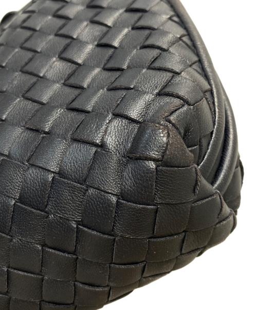 BOTTEGA VENETA（ボッテガベネタ）BOTTEGA VENETA (ボッテガベネタ) ショルダーバッグ ブラックの古着・服飾アイテム