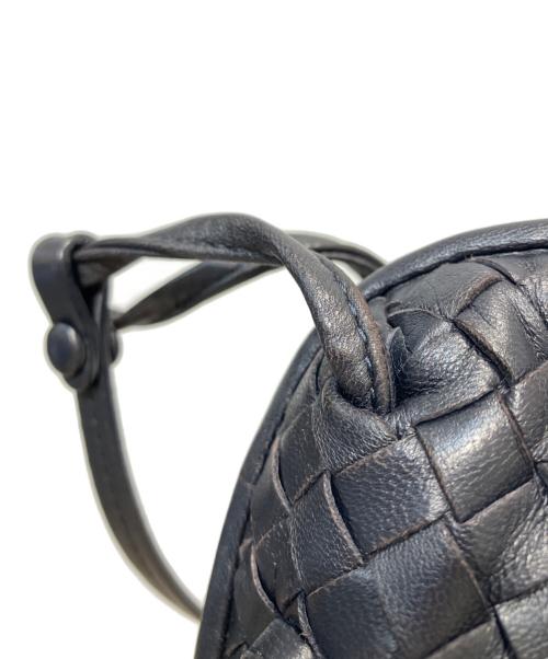 BOTTEGA VENETA（ボッテガベネタ）BOTTEGA VENETA (ボッテガベネタ) ショルダーバッグ ブラックの古着・服飾アイテム