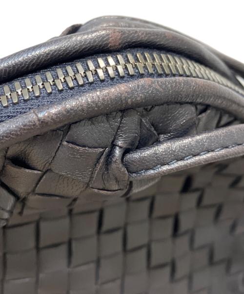 BOTTEGA VENETA（ボッテガベネタ）BOTTEGA VENETA (ボッテガベネタ) ショルダーバッグ ブラックの古着・服飾アイテム