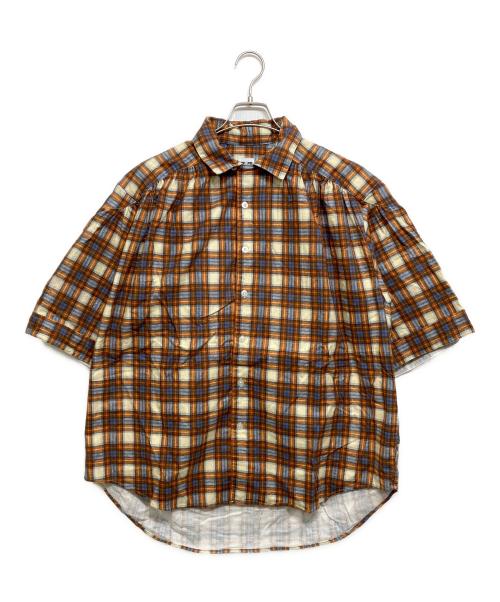 AiE（エーアイイー）AiE (エーアイイー) ペインターシャツ オレンジ サイズ:Sの古着・服飾アイテム