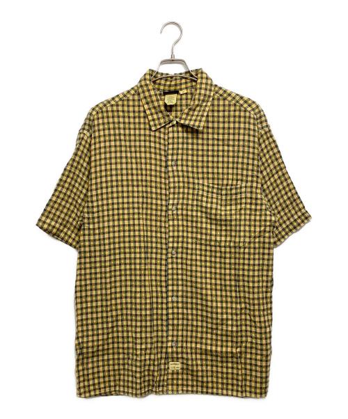 GRAMICCI（グラミチ）GRAMICCI (グラミチ) チェックシャツ イエロー サイズ:Mの古着・服飾アイテム
