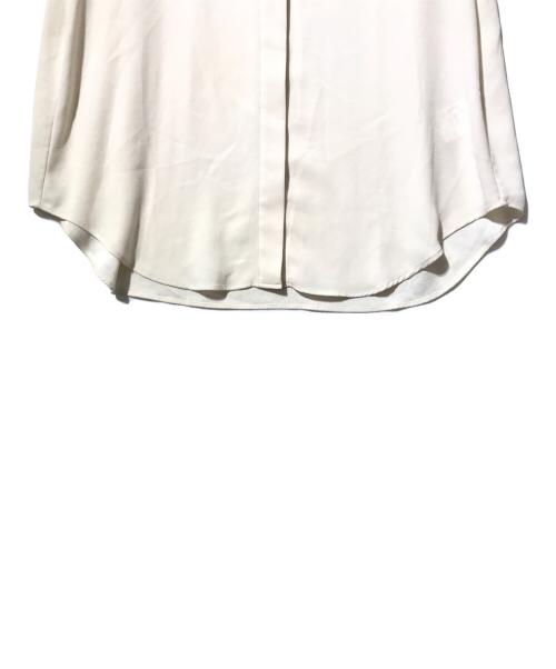 theory（セオリー）theory (セオリー) パウダークレープスリーブレスシャツブラウス アイボリー サイズ:Pの古着・服飾アイテム