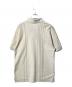 FRED PERRY (フレッドペリー) JOURNAL STANDARD (ジャーナルスタンダード) ストライプピケ ポロシャツ ベージュ サイズ:SIZE M：6000円