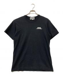 CDG（シーディージー）の古着「ロゴプリントTシャツ」｜ブラック
