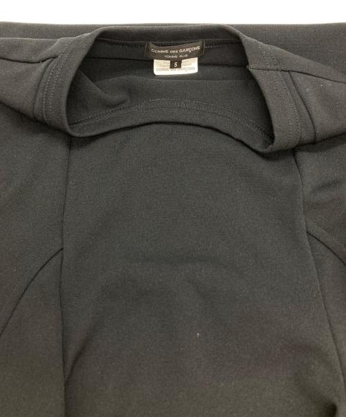 COMME des GARCONS HOMME PLUS（コムデギャルソンオムプリュス）COMME des GARCONS HOMME PLUS (コムデギャルソンオムプリュス) ジップデザイン半袖カットソー ブラック サイズ:Sの古着・服飾アイテム