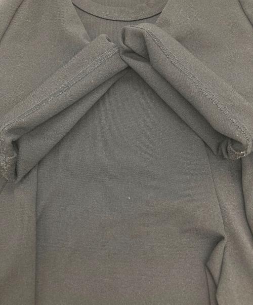 COMME des GARCONS HOMME PLUS（コムデギャルソンオムプリュス）COMME des GARCONS HOMME PLUS (コムデギャルソンオムプリュス) ジップデザイン半袖カットソー ブラック サイズ:Sの古着・服飾アイテム
