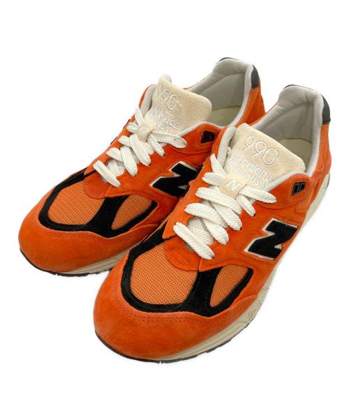NEW BALANCE（ニューバランス）NEW BALANCE (ニューバランス) ローカットスニーカー オレンジ サイズ:26.5の古着・服飾アイテム