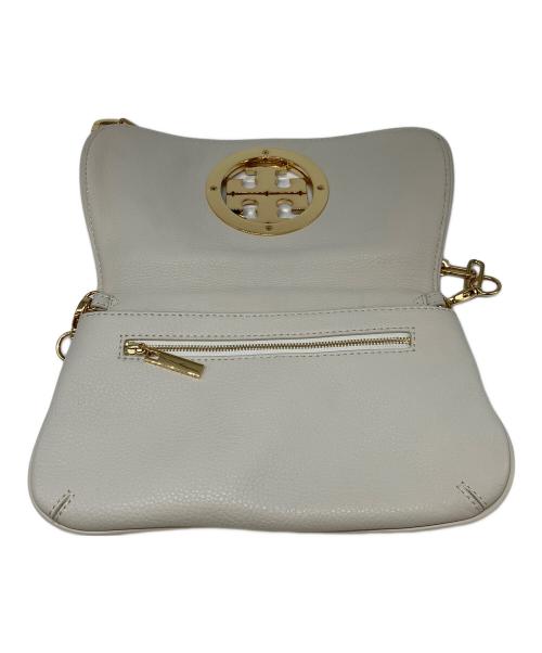 TORY BURCH（トリーバーチ）TORY BURCH (トリーバーチ) チェーンショルダーバッグ ベージュの古着・服飾アイテム