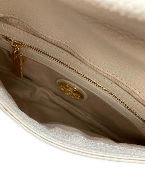 TORY BURCH（トリーバーチ）TORY BURCH (トリーバーチ) チェーンショルダーバッグ ベージュの古着・服飾アイテム